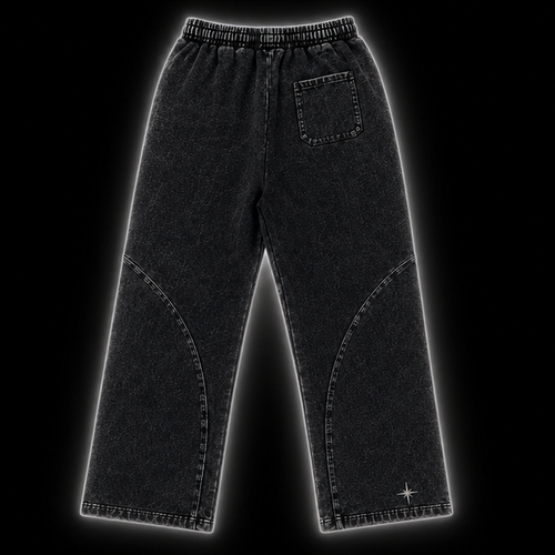 Streethope Black Wash Sweatpants